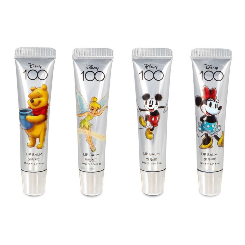 Mad Beauty x Disney 100-Year Celebration Lip Balms, Set of 4